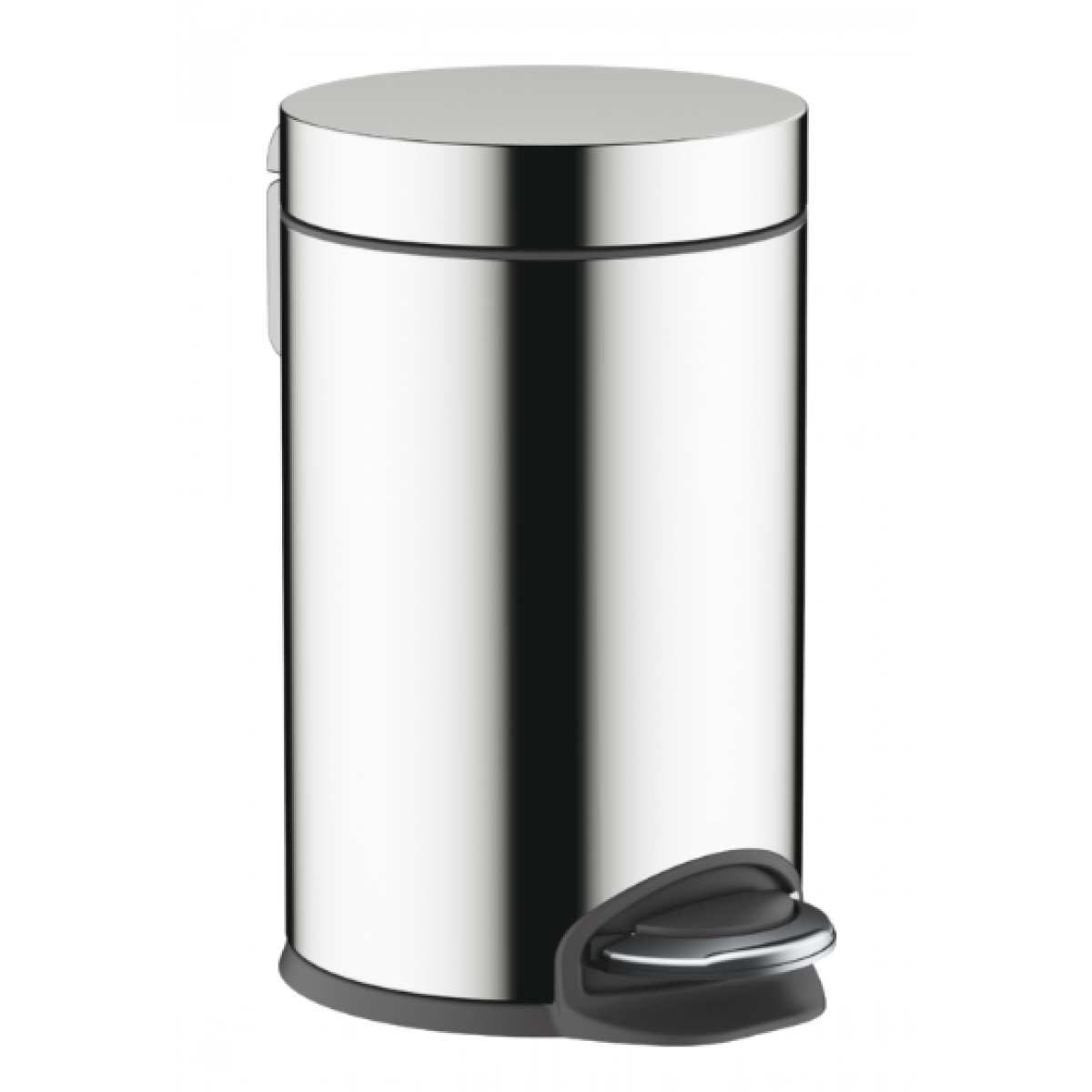 Hansgrohe AddStoris 腳踏垃圾桶 (鍍鉻) - 3公升